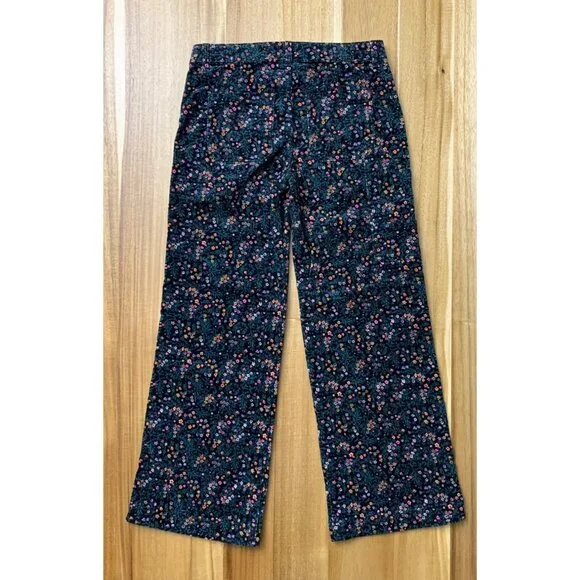 Art Class Junior Girls Multicolor Floral Print Design Corduroy Pants Size 16 - Picture 6 of 11